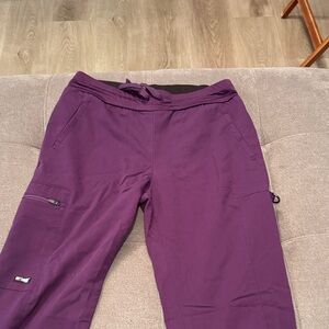 Purple Hospital Scrub Pants